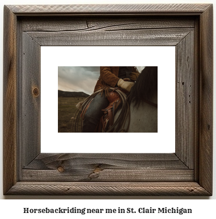 horseback riding near me in St. Clair, Michigan